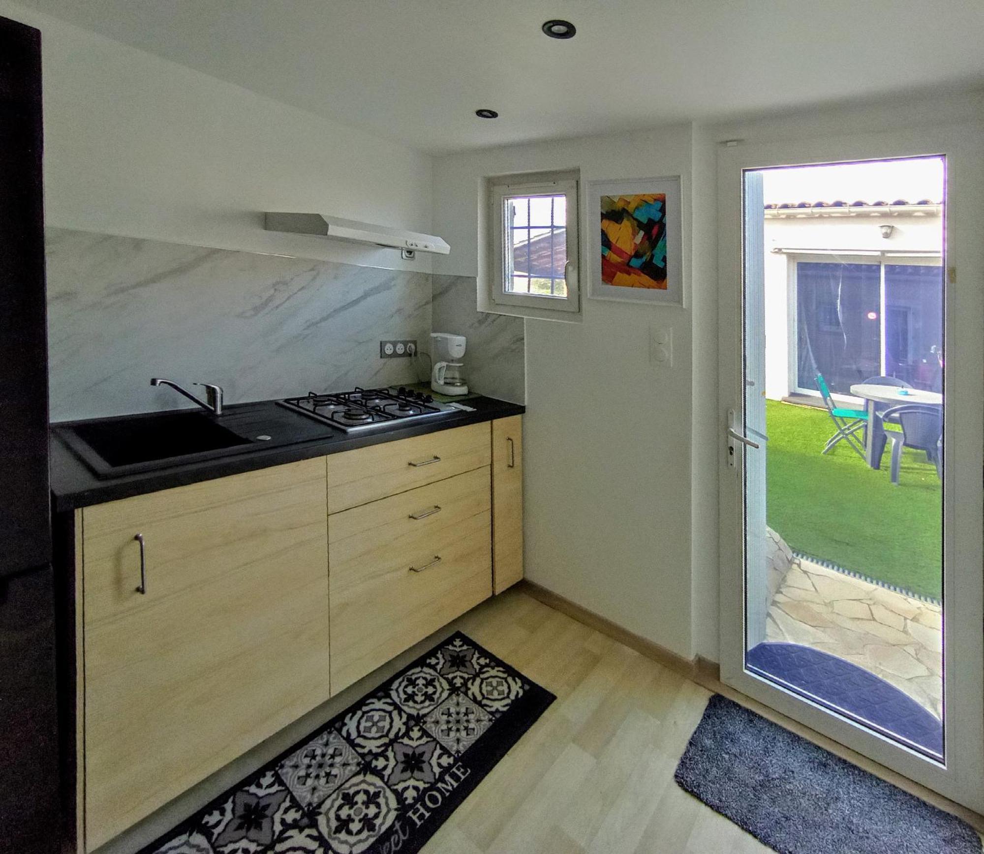 Studio L'Obrador 25 M2 - Cuisine & Terrasse - Acces Piscine Rieux-Minervois 외부 사진