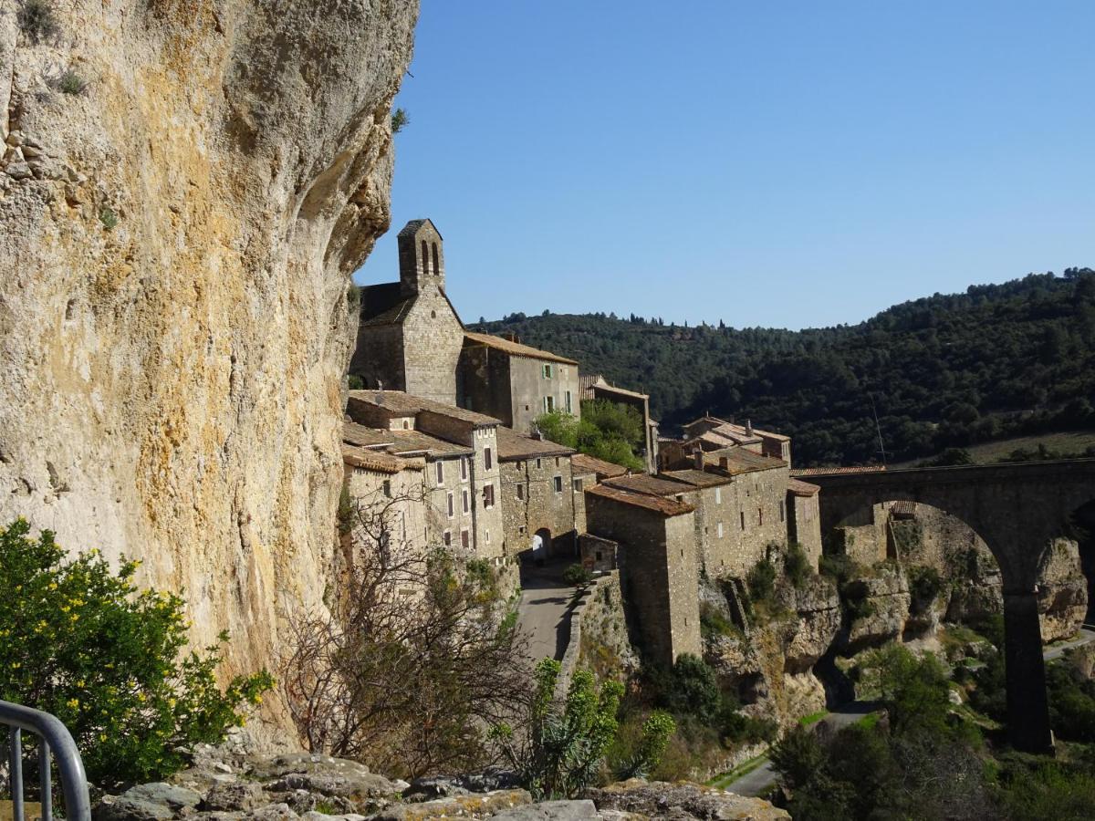 Studio L'Obrador 25 M2 - Cuisine & Terrasse - Acces Piscine Rieux-Minervois 외부 사진