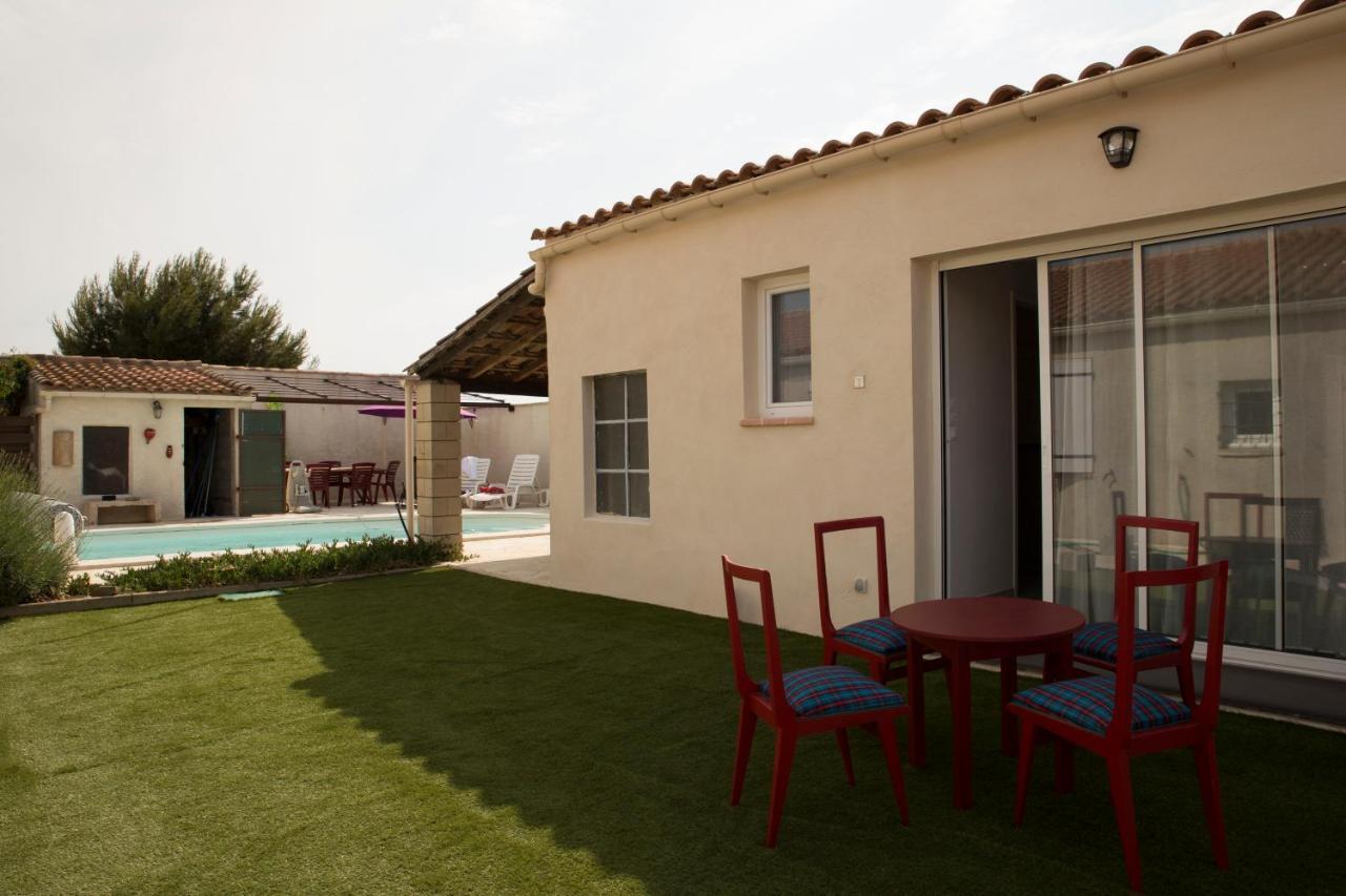 Studio L'Obrador 25 M2 - Cuisine & Terrasse - Acces Piscine Rieux-Minervois 외부 사진